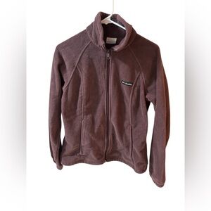 Columbia Woman’s Fleece Jacket - Purple